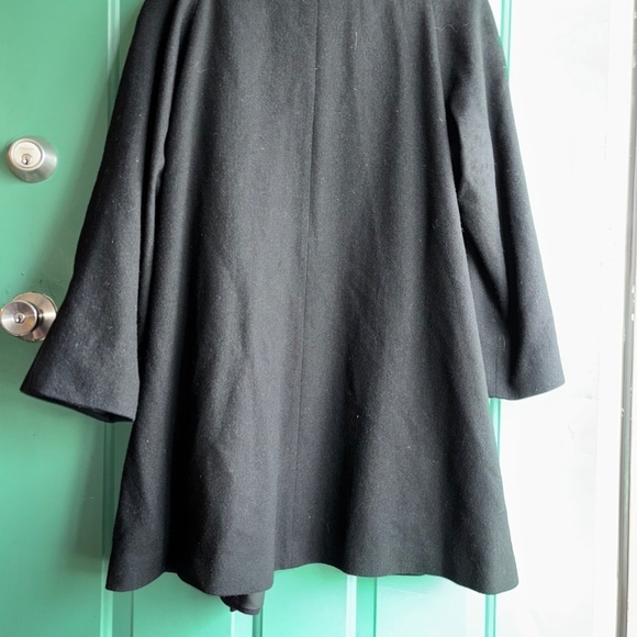 Preston & York stunning black medium wool coat - Picture 7 of 7